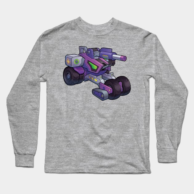 Micro Bots - Flash Long Sleeve T-Shirt by Prometheus Game Labs